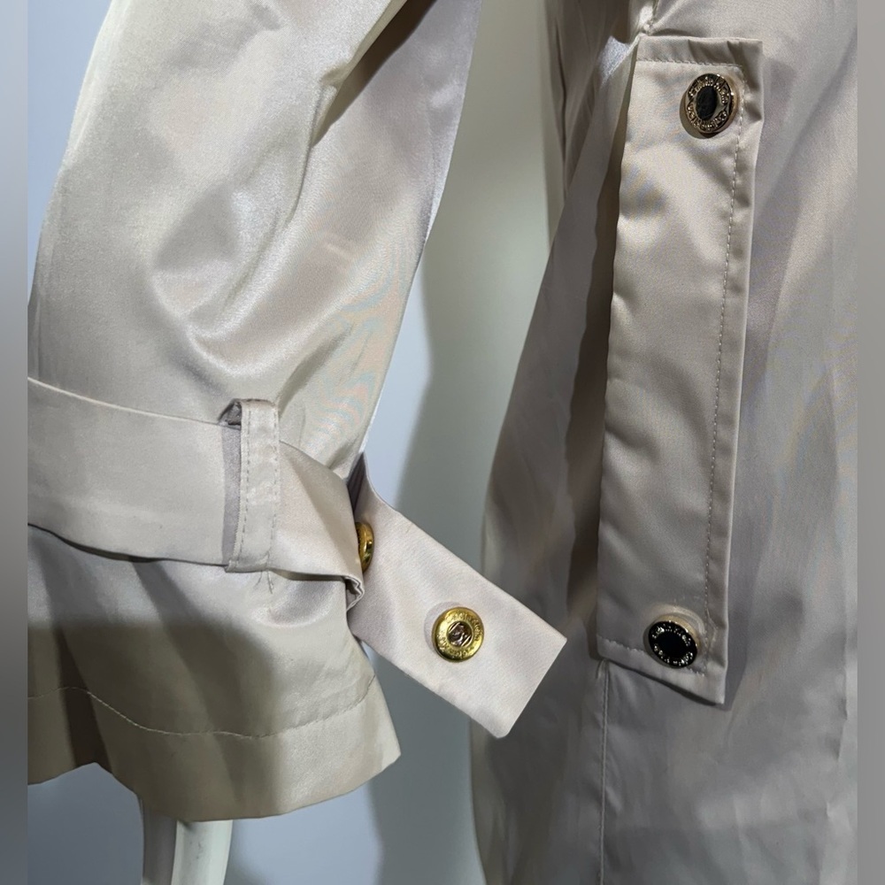 New CALVIN KLEIN Tan Wind/ Rain Trench Coat Size: XL - Picture 7 of 15